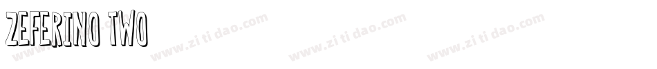Zeferino Two字体转换